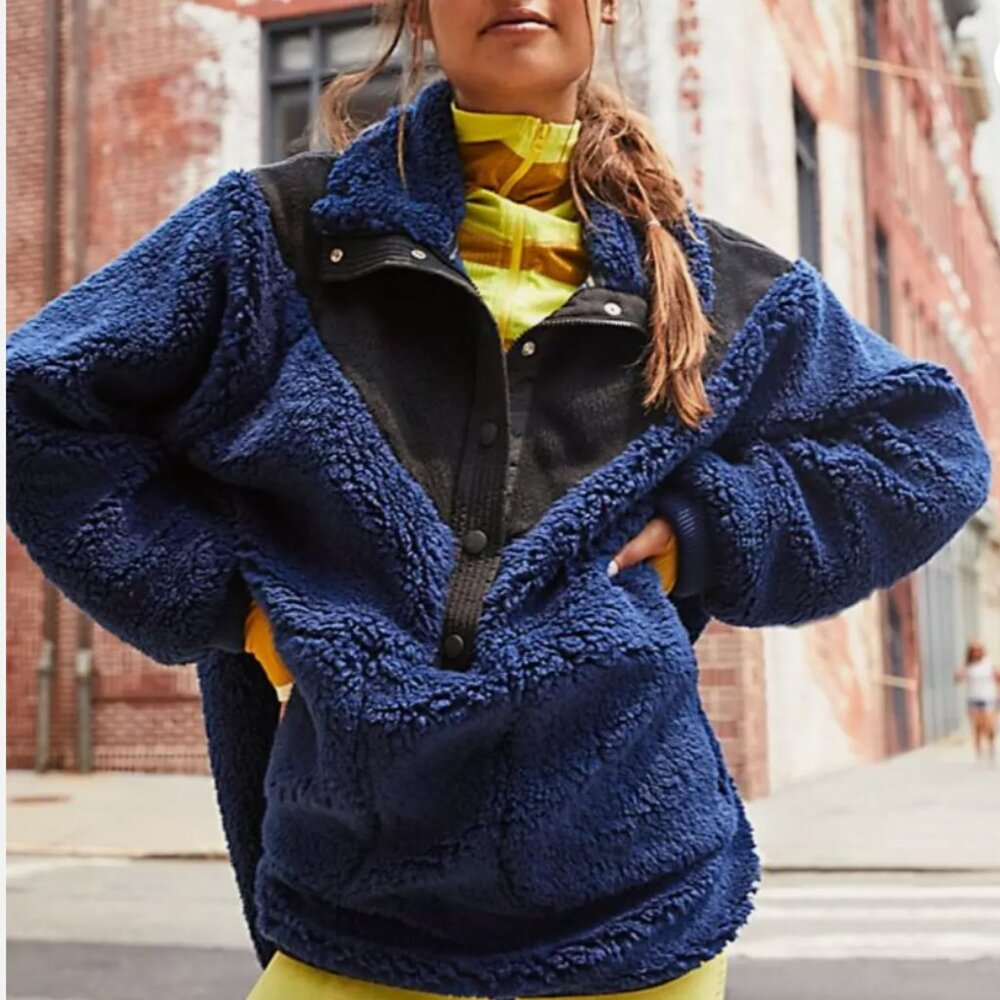 FP Movement Fall to Rise Fleece Quarter Snap (Size S)